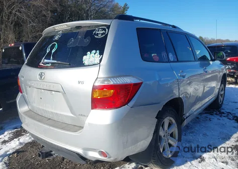 2008 Toyota Highlander из США, поврежденный, VIN JTEES41A682086764